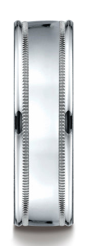 Benchmark-Platinum-7mm-Comfort-Fit-High-Polished-with-Milgrain-Round-Edge-Carved-Design-Band--Size-4.5--RECF7701PT04.5