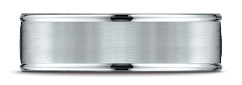 Benchmark-Platinum-7mm-Comfort-Fit-Satin-Finish-High-Polished-Round-Edge-Carved-Design-Band--Size-4.25--RECF7702SPT04.25
