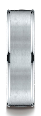 Benchmark-Platinum-7mm-Comfort-Fit-Satin-Finish-High-Polished-Round-Edge-Carved-Design-Band--Size-4.5--RECF7702SPT04.5