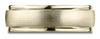 Benchmark-14k-Yellow-Gold-7mm-Comfort-Fit-Florentine-Center-High-Polish-Round-Edge-Design-Band--Size-4.25--RECF7747014KY04.25