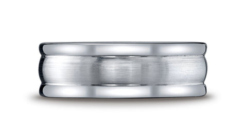 Benchmark-Cobaltchrome-8-mm-Comfort-Fit-Satin-Finished-Round-Edge-Design-Wedding-Band-Ring--Size-6.5--RECF78022SCC06.5