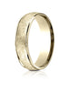 Benchmark-18K-Yellow-Gold-6.5mm-Comfort-Fit-Round-Edge-Swirl-Finish-Design-Band--Size-4--RECF8658518KY04