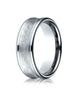 Benchmark-Platinum-7.5mm-Comfort-Fit-Swirled-Finish-Center-Round-Edge-Design-Wedding-Band-Ring--Size-4--RECF87506PT04