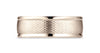 Benchmark-14K-Rose-Gold-7.5mm-Comfort-Fit-Round-Edge-Mesh-Center-Design-Band--Size-4.25--RECF8754714KR04.25
