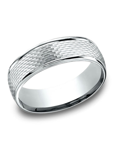 Benchmark-18K-White-Gold-7.5mm-Comfort-Fit-Round-Edge-Mesh-Center-Design-Band--Size-4.5--RECF8754718KW04.5