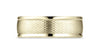 Benchmark-14K-Yellow-Gold-7.5mm-Comfort-Fit-Round-Edge-Mesh-Center-Design-Band--Size-4.25--RECF8754714KY04.25