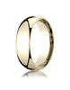 Benchmark-14K-Yellow-Gold-7mm-Slightly-Domed-Super-Light-Comfort-Fit-Wedding-Band-Ring--Size-4--SLCF17014KY04