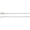14K White Gold 1.5mm Rope 20-Inch Chain 14K White Gold 1.5mm Rope 20-Inch Chain
