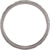 Platinum 3mm Hand-Engraved Band Size 7 Platinum 3mm Hand-Engraved Band Size 7