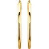 14k Yellow Gold 48mm Tube Hoop Earrings 14k Yellow Gold 48mm Tube Hoop Earrings