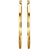 14k Yellow Gold 47mm Tube Hoop Earrings 14k Yellow Gold 47mm Tube Hoop Earrings