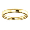 14k Yellow Gold 2.5mm Design Band , Size 7 14k Yellow Gold 2.5mm Design Band , Size 7