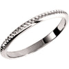 Laser Engraved Wedding Band for Matching Solitaire ring in 14k White Gold ( Size 6 ) Laser Engraved Wedding Band for Matching Solitaire ring in 14k White Gold ( Size 6 )