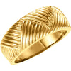 8 mm Fashion Wedding Band Ring in 14k Yellow Gold (Size 6 ) 8 mm Fashion Wedding Band Ring in 14k Yellow Gold (Size 6 )