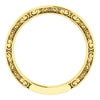 14k Yellow Gold 2.5mm Design Band , Size 7 14k Yellow Gold 2.5mm Design Band , Size 7