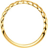 14k Yellow Gold Stackable Ring, Size 7 14k Yellow Gold Stackable Ring, Size 7