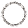 14k White Gold Twisted Rope Band Size 7 14k White Gold Twisted Rope Band Size 7