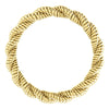 14k Yellow Gold Twisted Rope Band Size 8 14k Yellow Gold Twisted Rope Band Size 8