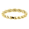 14k Yellow Gold Twisted Rope Band Size 7 14k Yellow Gold Twisted Rope Band Size 7