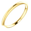 14k Yellow Gold Knife Edge Band, Size 7 14k Yellow Gold Knife Edge Band, Size 7