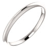 Platinum Knife Edge Band, Size 7 Platinum Knife Edge Band, Size 7