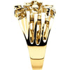 14k Yellow Gold Men's Nugget Ring, Size 11 14k Yellow Gold Men's Nugget Ring, Size 11