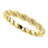 14k Yellow Gold Twisted Rope Band Size 6 14k Yellow Gold Twisted Rope Band Size 6