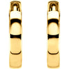 14K Yellow Gold 14mm Hinged Hoop Earrings 14K Yellow Gold 14mm Hinged Hoop Earrings