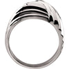 14k White Gold Fashion Ring, Size 6 14k White Gold Fashion Ring, Size 6