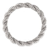 14k White Gold Twisted Rope Band Size 6 14k White Gold Twisted Rope Band Size 6