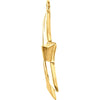 14k Yellow Gold Metal Fashion Star Pendant Dangle 14k Yellow Gold Metal Fashion Star Pendant Dangle