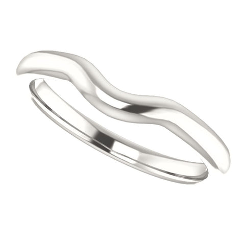 Sterling Silver Band for 4.1mm Round Ring, Size 7