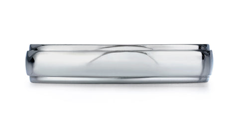 Benchmark-Titanium-Comfort-Fit-Stepped-Edge-Design-Wedding-Band-Ring--Size-6.5--550T06.5