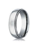 Benchmark-Titanium-7mm-Comfort-Fit-Stepped-Edge-Design-Wedding-Band-Ring--Size-6--570T06