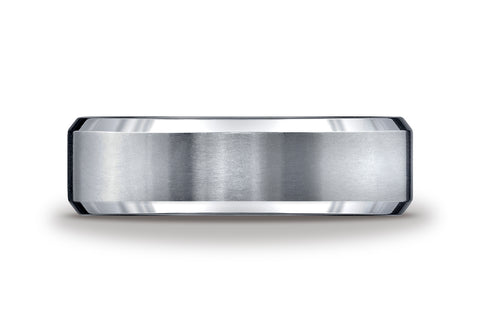 Benchmark-Titanium-7mm-Comfort-Fit-Satin-Finished-Beveled-Edge-Design-Wedding-Band-Ring--Size-6.5--CF67416T06.5
