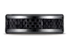Benchmark-Black-Titanium-8-mm-Comfort-Fit-Carbon-Fiber-Inlay-Design-Wedding-Band-Ring--Size-6.5--CF68900CFBKT06.5