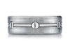 Benchmark-Titanium-8-mm-Comfort-Fit-Satin-Finished-Screw-Design-Wedding-Band-Ring--Size-6.5--CF68991T06.5