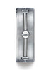 Benchmark-Titanium-8-mm-Comfort-Fit-Satin-Finished-Screw-Design-Wedding-Band-Ring--Size-7--CF68991T07