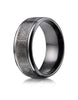Benchmark-Black-Titanium-9-mm-Comfort-Fit-Cathedral-Cross-Design-Wedding-Band-Ring--Size-6--CF69100BKT06