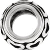 Sterling Silver 8mm Heart Spacer Bead Sterling Silver 8mm Heart Spacer Bead