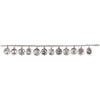 Sterling Silver Saints 7.5" Bracelet Sterling Silver Saints 7.5" Bracelet