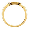 14k Yellow Gold 4mm Band , Size 6