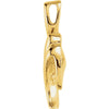 14k Yellow Gold Freeform Pendant 14k Yellow Gold Freeform Pendant