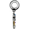 Sterling Silver 15.2x11mm Kera Gingerbread Charm Sterling Silver 15.2x11mm Kera Gingerbread Charm
