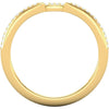 14k Yellow Gold .07 CTW Diamond Band, Size 7 14k Yellow Gold .07 CTW Diamond Band, Size 7