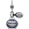 18.00x16.00 mm Perfume Bottle Charm in Sterling Silver 18.00x16.00 mm Perfume Bottle Charm in Sterling Silver