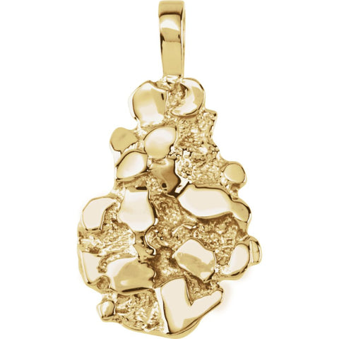 14k Yellow Gold Nugget Pendant 14k Yellow Gold Nugget Pendant