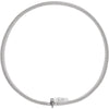 12 mm Flat Foxtail Mesh Chain Bracelet in Sterling Silver ( 8 Inch ) 12 mm Flat Foxtail Mesh Chain Bracelet in Sterling Silver ( 8 Inch )