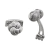 14k White Gold Knot Cuff Links 14k White Gold Knot Cuff Links