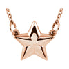 Star 18-Inch Necklace in 14K Rose Gold Star 18-Inch Necklace in 14K Rose Gold
